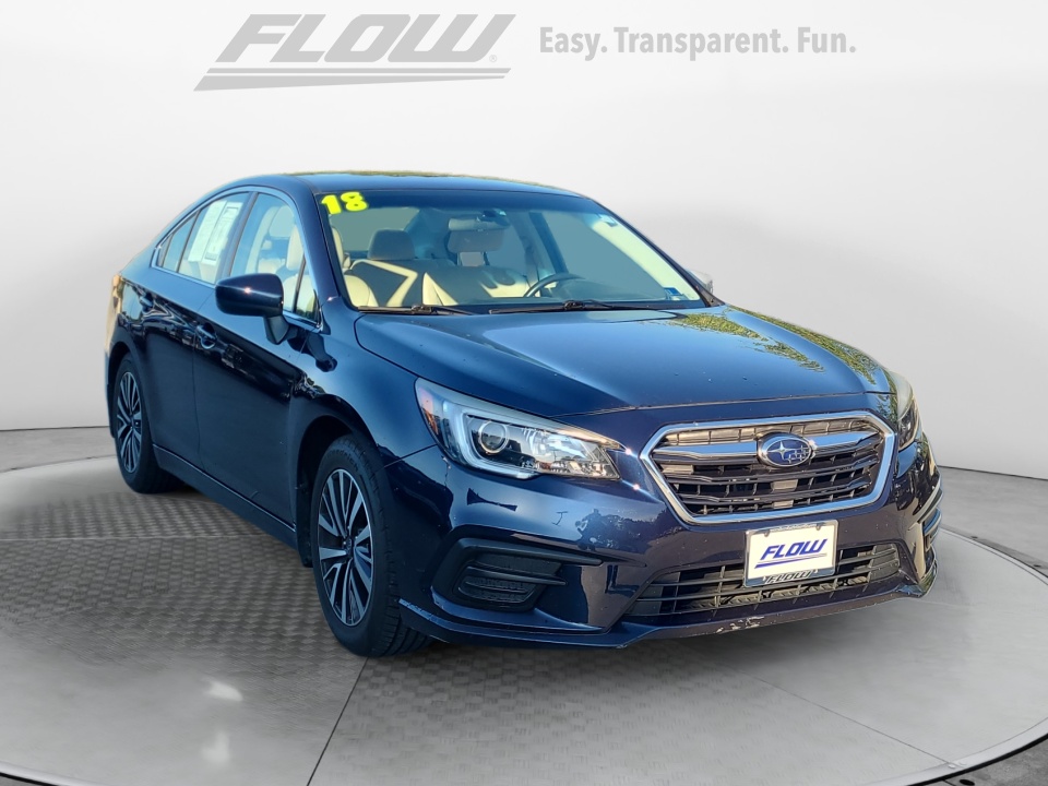 Blue 2018 Subaru Legacy Sedan All-Wheel Drive Automatic