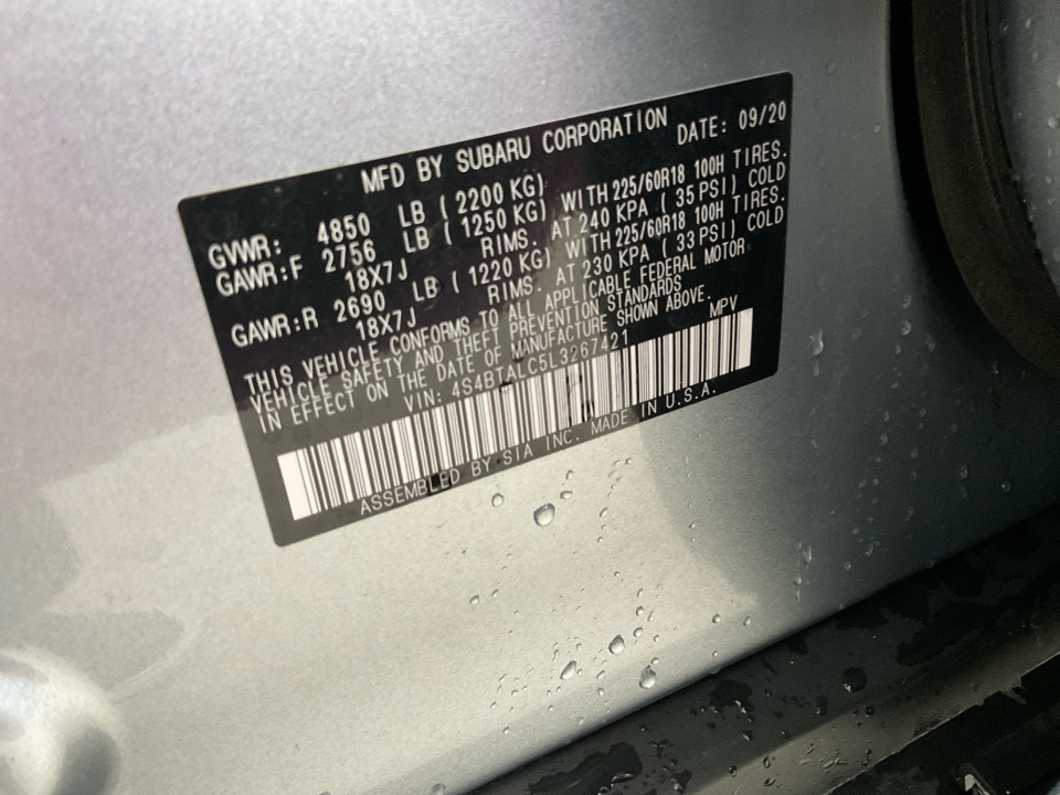 Used 2020 Subaru Outback SUV