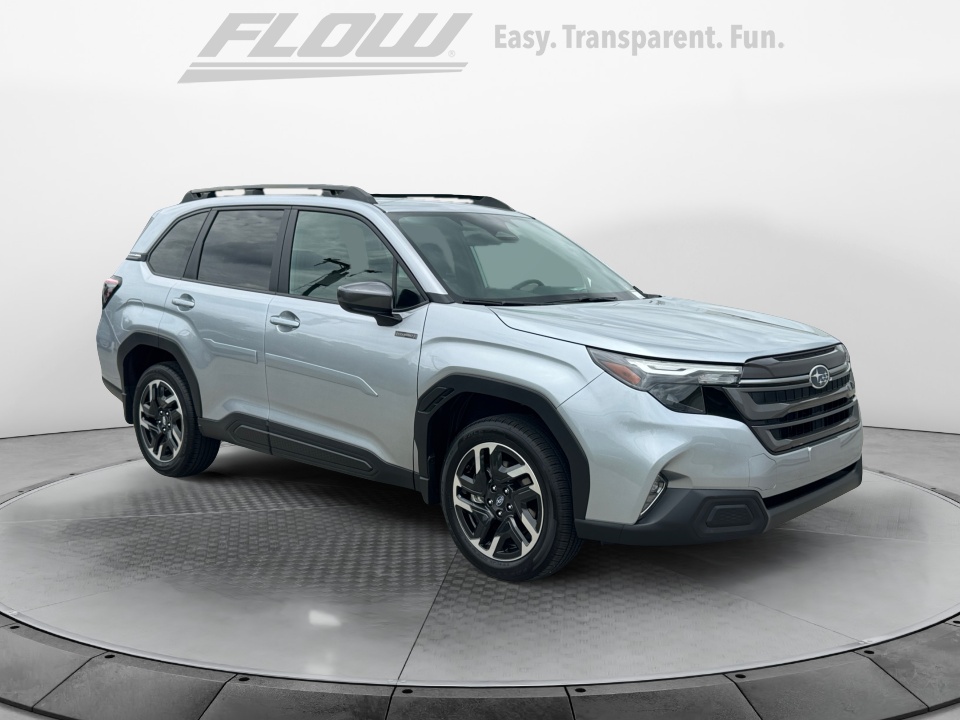 Silver 2026 Subaru Forester Hybrid SUV / Crossover All-Wheel Drive Automatic