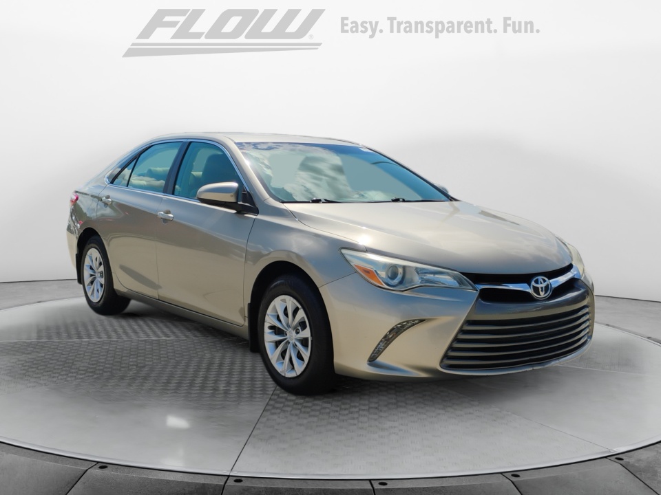 Brown (Beige) 2015 Toyota Camry LE Sedan Front-Wheel Drive Automatic