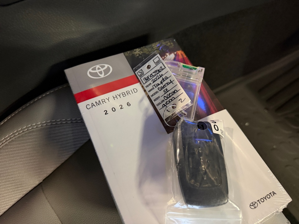 4T1DAACK0TU743476 2026 Toyota Camry SE