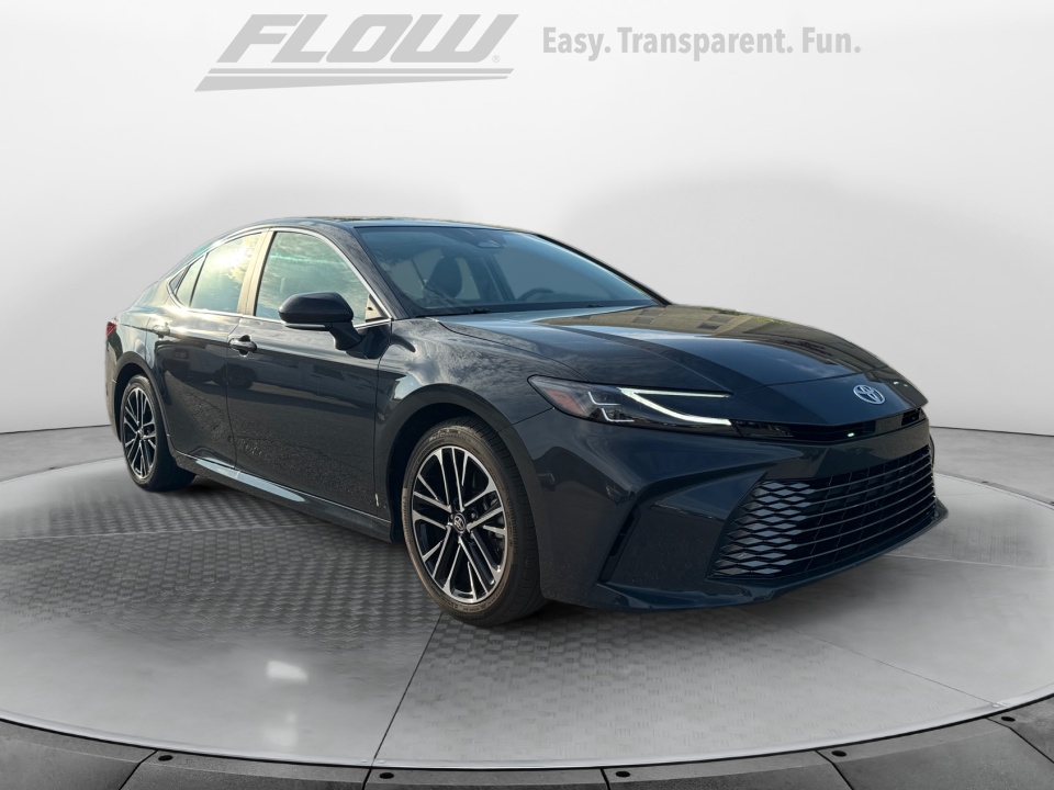 Black 2025 Toyota Camry XLE FWD Sedan Front-Wheel Drive Automatic