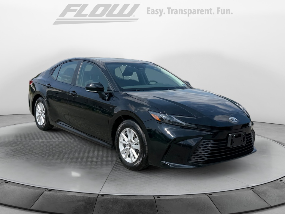 Black 2025 Toyota Camry Sedan Front-Wheel Drive Automatic