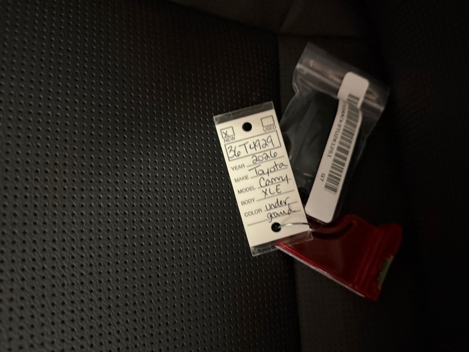 4T1DAACK9TU261251 2026 Toyota Camry XLE