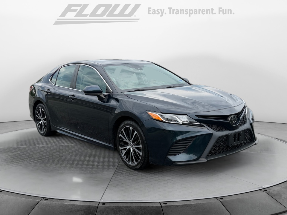 Blue 2020 Toyota Camry Sedan All-Wheel Drive Automatic