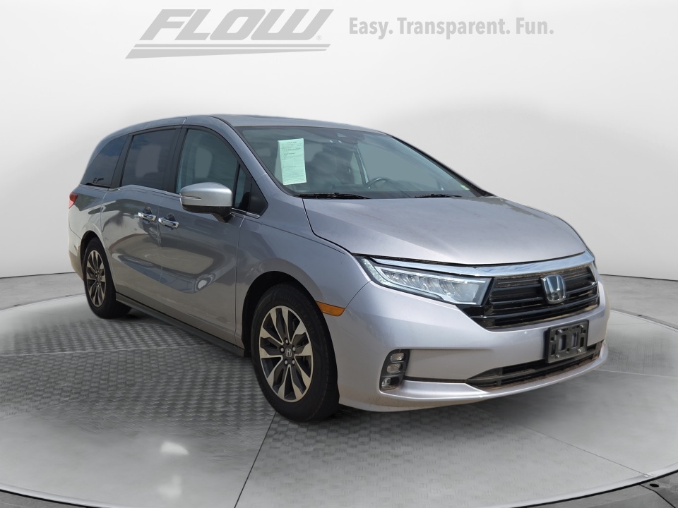 Silver 2021 Honda Odyssey Minivan Front-Wheel Drive Automatic