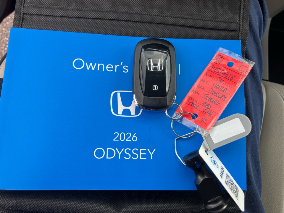 5FNRL6H84TB080744 2026 Honda Odyssey Touring