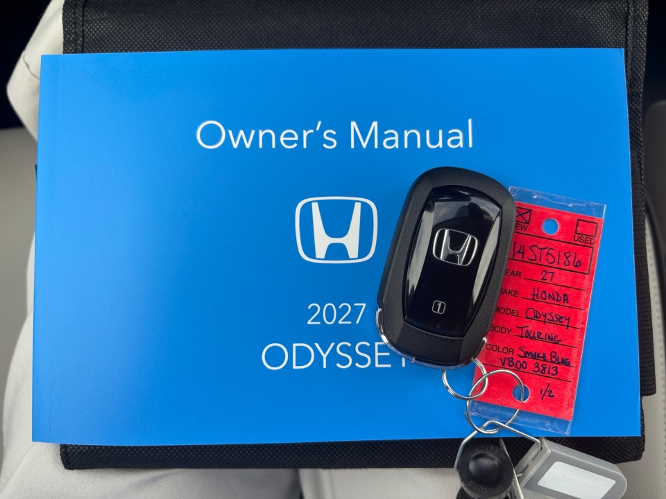 5FNRL6H84VB003813 2027 Honda Odyssey Touring