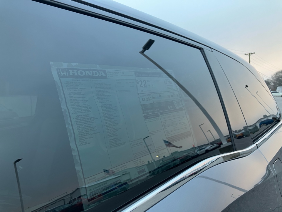 5FNRL6H96TB020098 2026 Honda Odyssey Elite