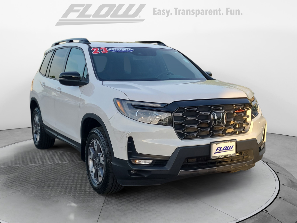 White 2023 Honda Passport TrailSport AWD SUV / Crossover All-Wheel Drive Automatic