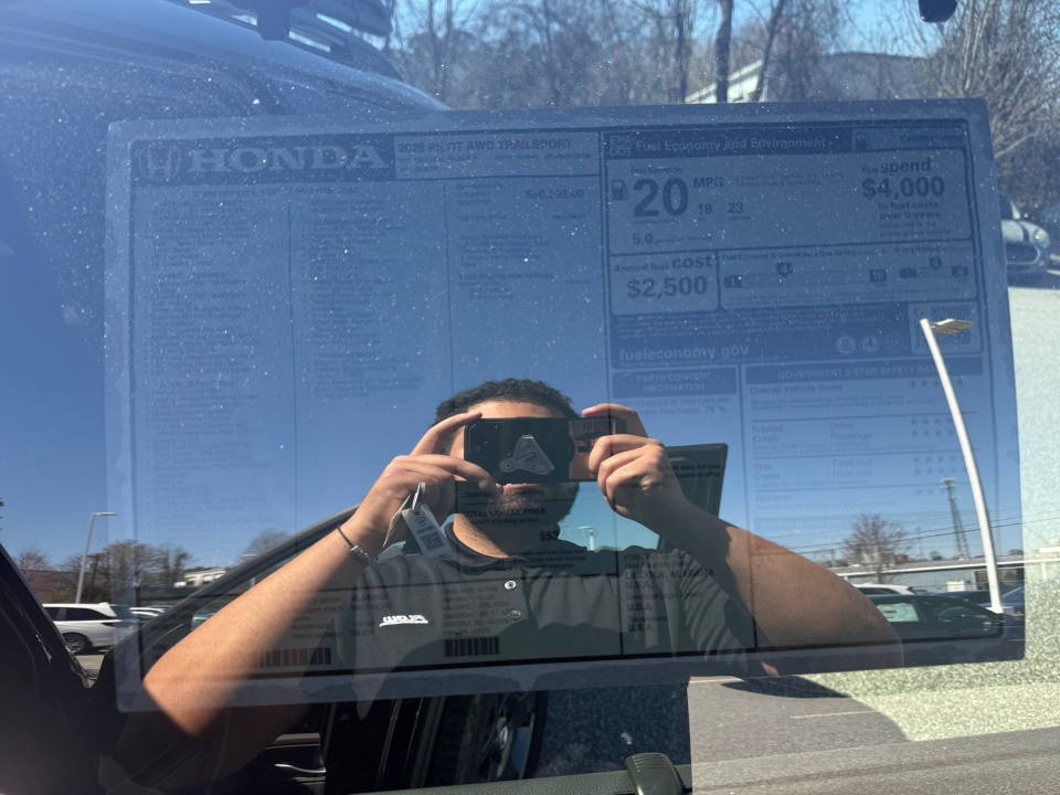 5FNYG1H62TB019779 2026 Honda Pilot TrailSport