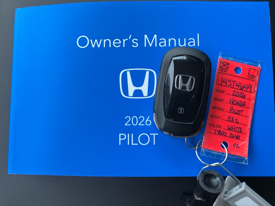 5FNYG2H44TB007640 2026 Honda Pilot EX-L