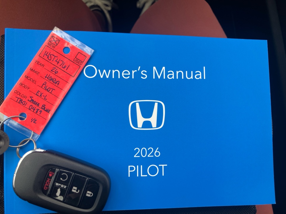 5FNYG2H48TB010489 2026 Honda Pilot EX-L