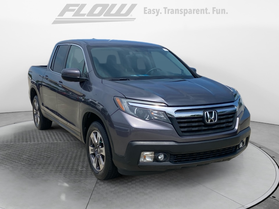 Gray 2018 Honda Ridgeline Pickup Truck All-Wheel Drive Automatic