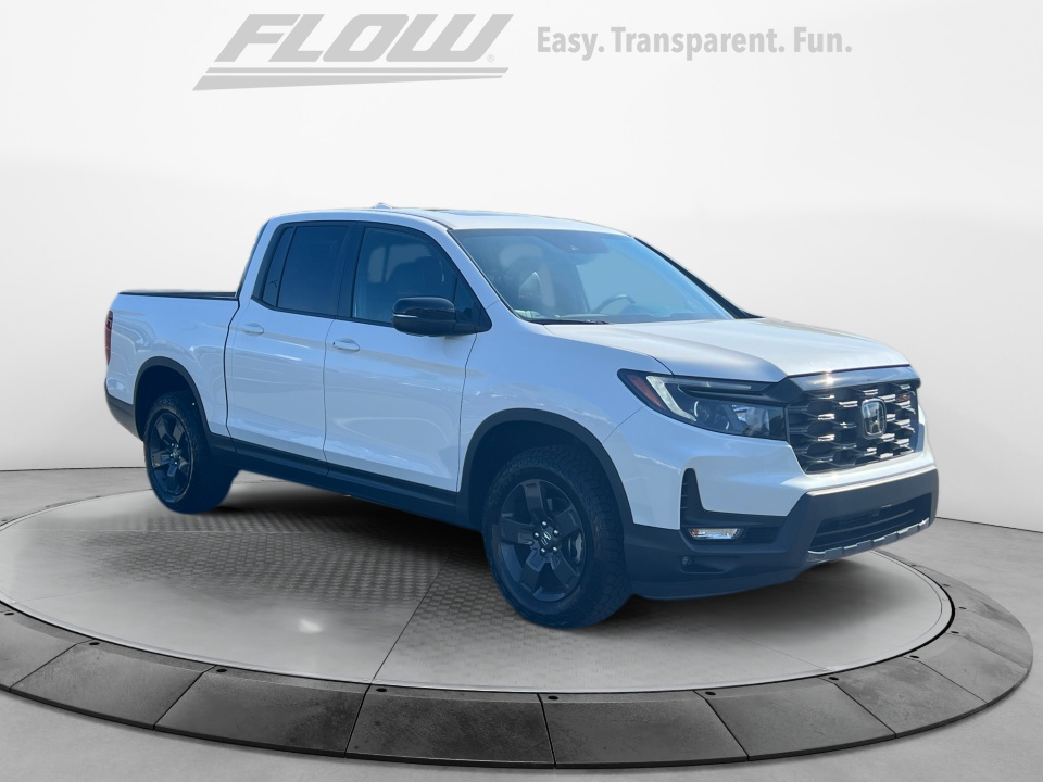 White 2026 Honda Ridgeline Pickup Truck All-Wheel Drive Automatic