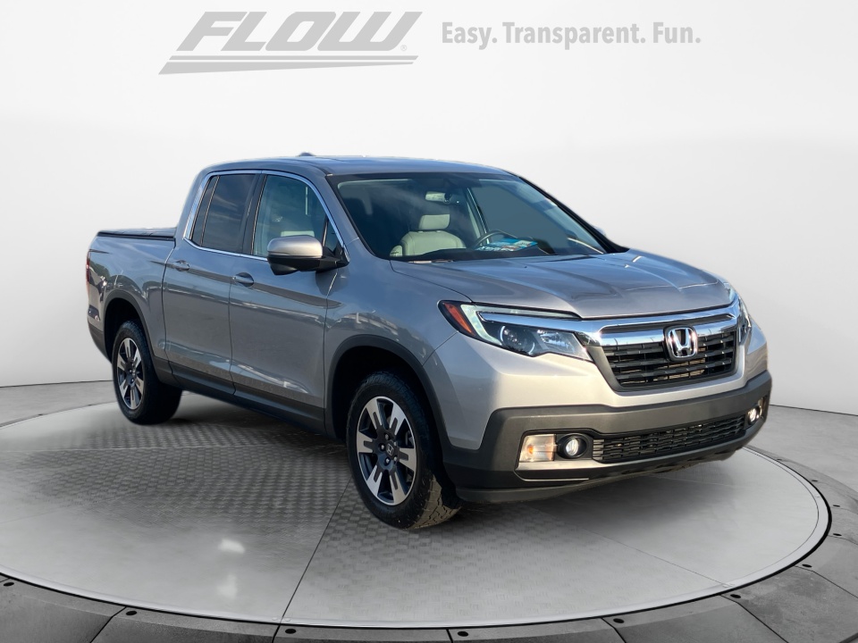 Silver 2019 Honda Ridgeline Pickup Truck All-Wheel Drive Automatic