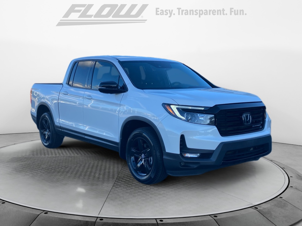 White 2023 Honda Ridgeline Pickup Truck All-Wheel Drive Automatic