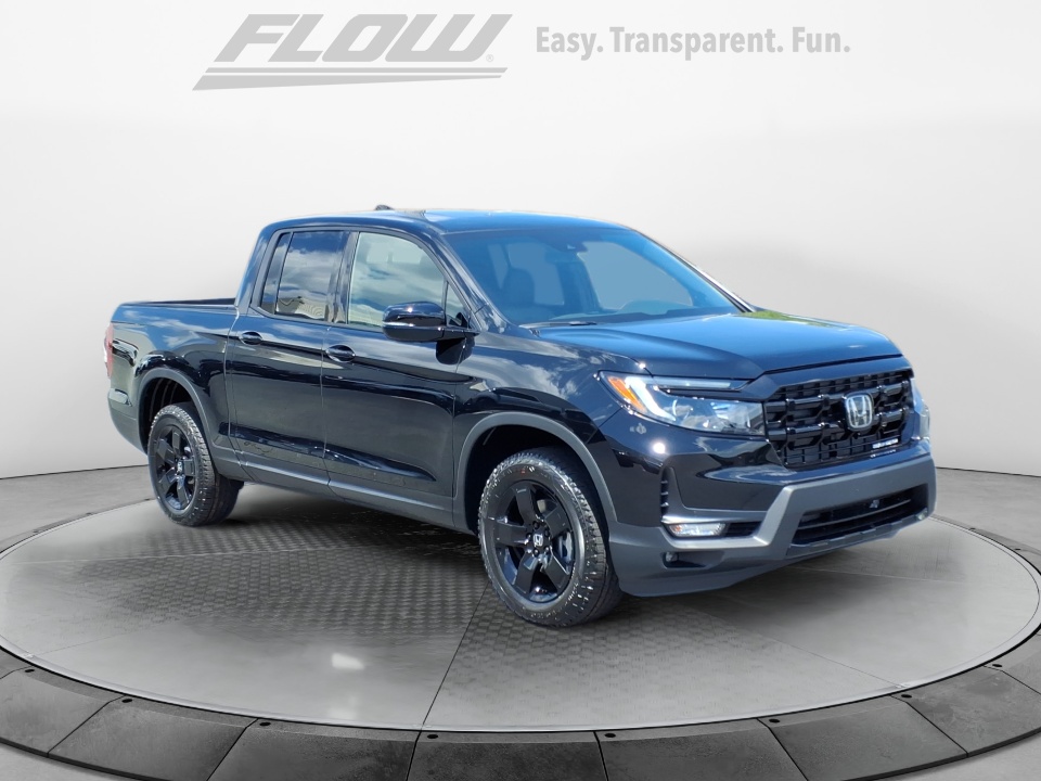 Black 2026 Honda Ridgeline Pickup Truck All-Wheel Drive Automatic