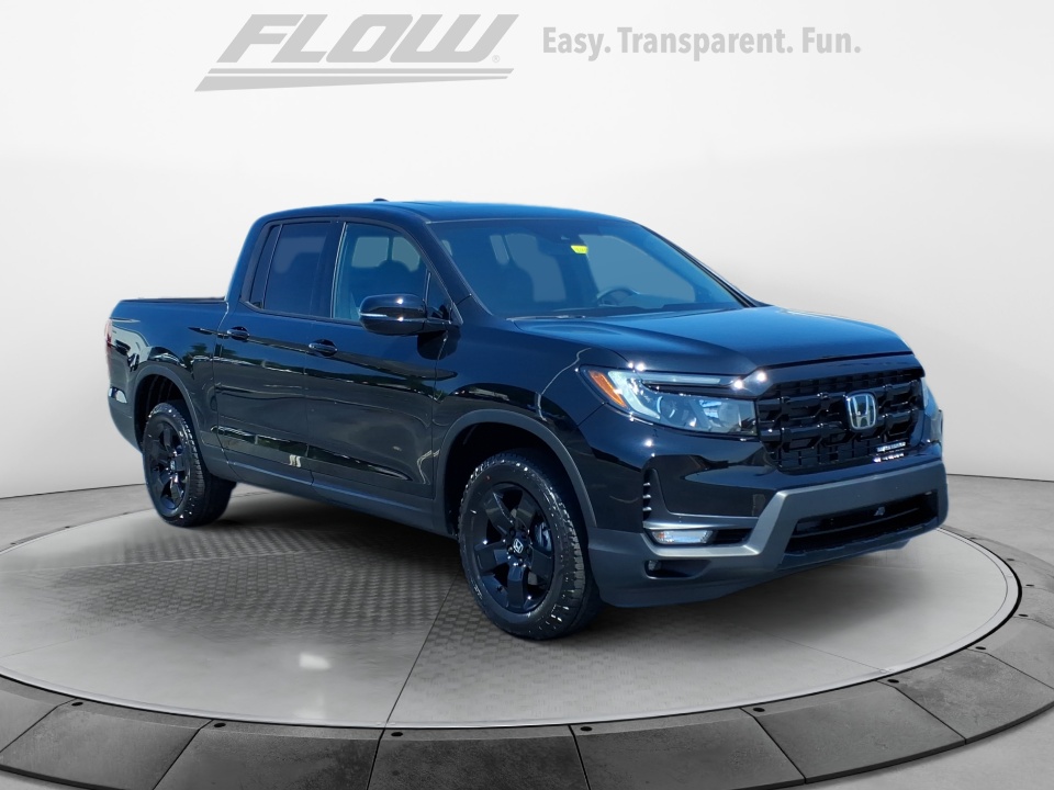 Black 2026 Honda Ridgeline Pickup Truck All-Wheel Drive Automatic
