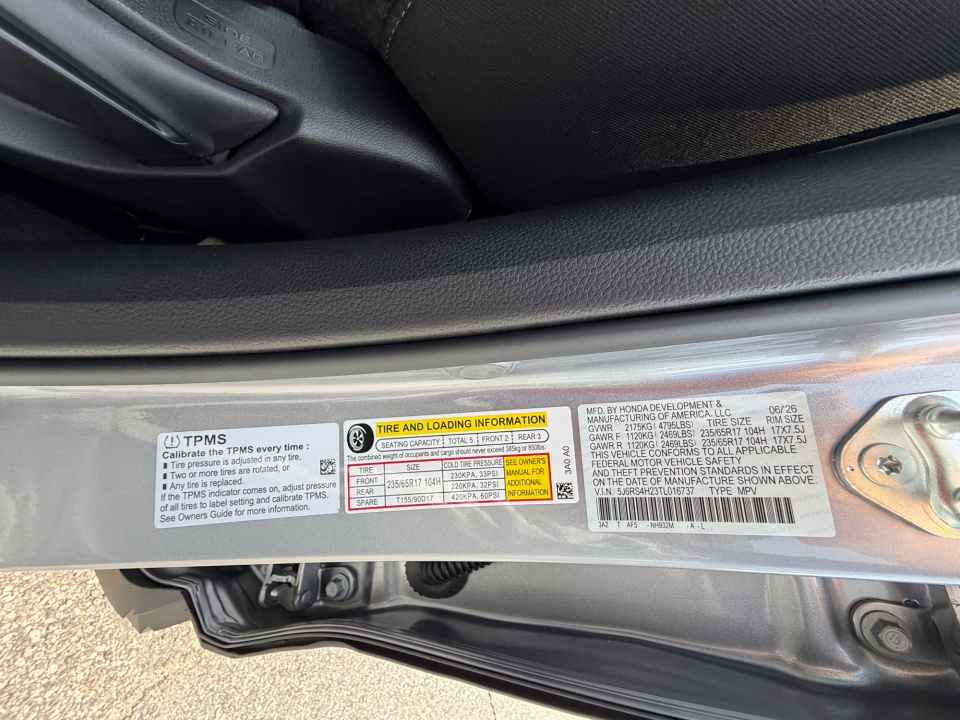 5J6RS4H23TL016737 2026 Honda CR-V LX