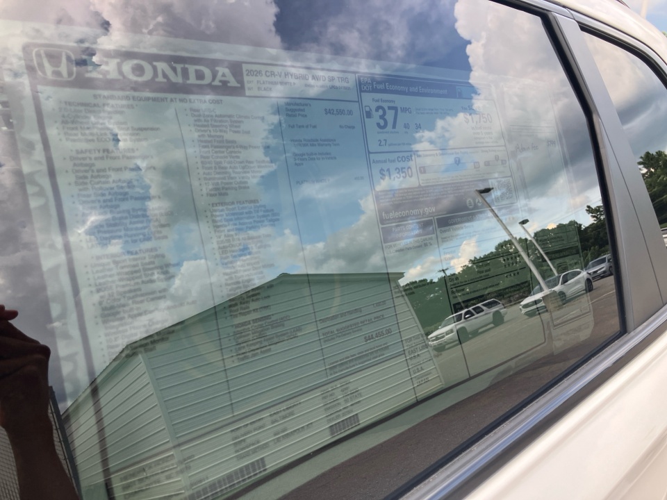 5J6RS6H92TL032811 2026 Honda CR-V Hybrid Sport Touring