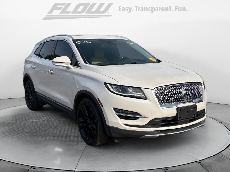 White 2019 Lincoln MKC Reserve AWD SUV / Crossover All-Wheel Drive Automatic