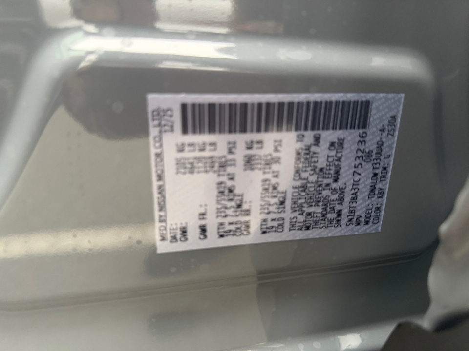 5N1BT3BA3TC753236 2026 Nissan Rogue Dark Armor