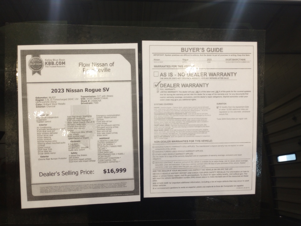 5N1BT3BA9PC774646 2023 Nissan Rogue SV FWD