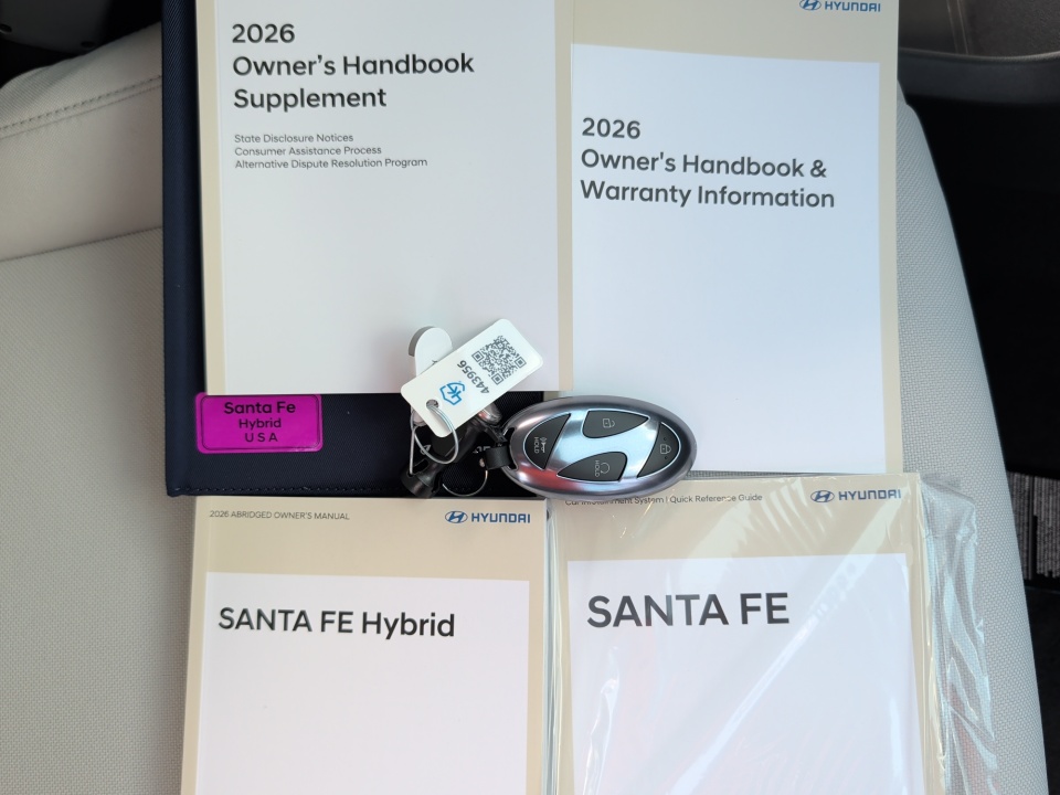 5NMP1DG12TH140394 2026 Hyundai Santa Fe Hybrid SE