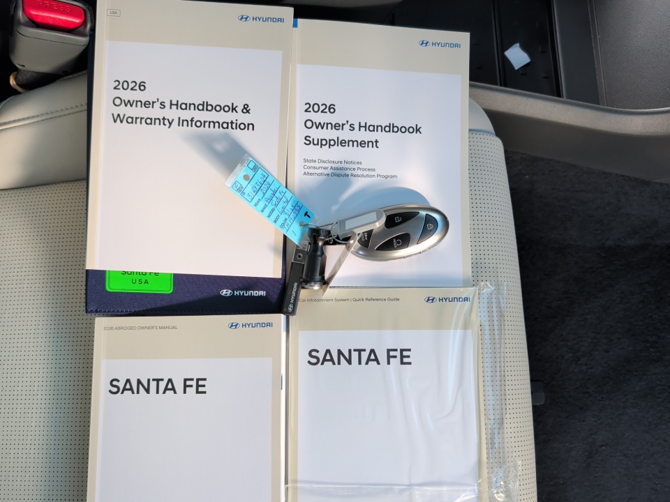 5NMP4DGLXTH190985 2026 Hyundai Santa Fe Limited