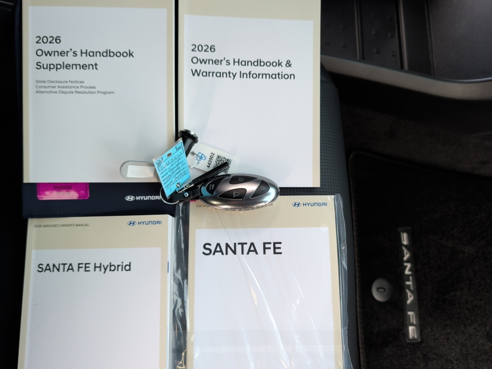 5NMP54G19TH099346 2026 Hyundai Santa Fe Hybrid Calligraphy