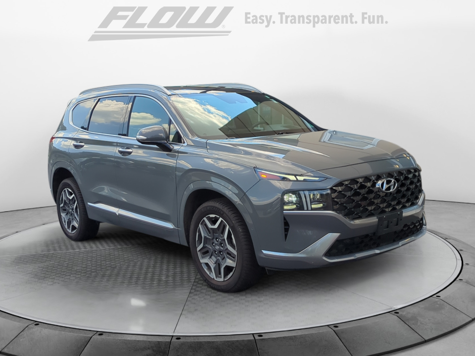 Gray 2021 Hyundai Santa Fe SUV / Crossover  Automatic