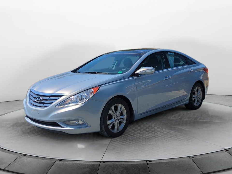 Blue 2013 Hyundai Sonata Sedan Front-Wheel Drive Automatic