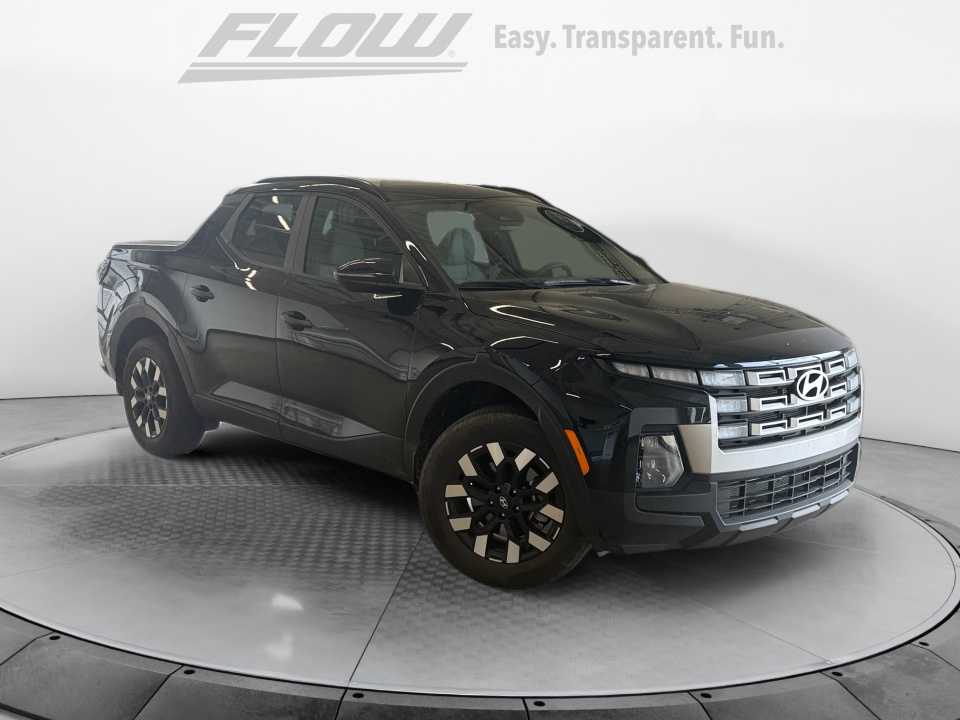 Black 2025 Hyundai Santa Cruz SEL Activity FWD Pickup Truck Front-Wheel Drive Automatic