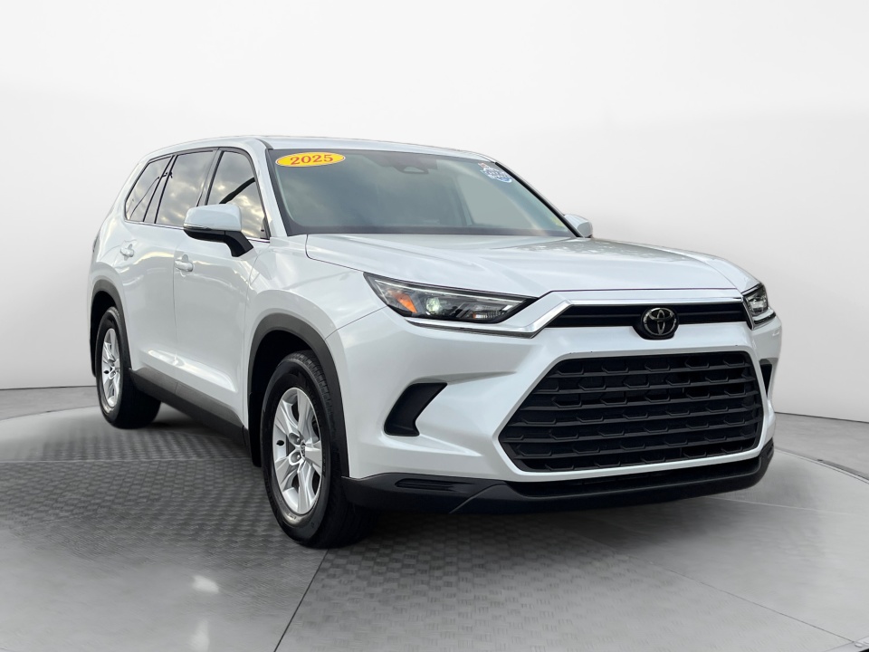 White 2025 Toyota Grand Highlander SUV / Crossover Front-Wheel Drive Automatic
