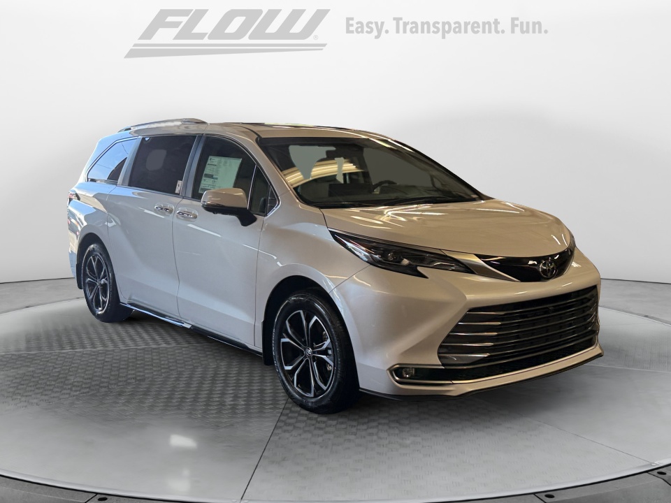 White 2026 Toyota Sienna Minivan All-Wheel Drive Automatic