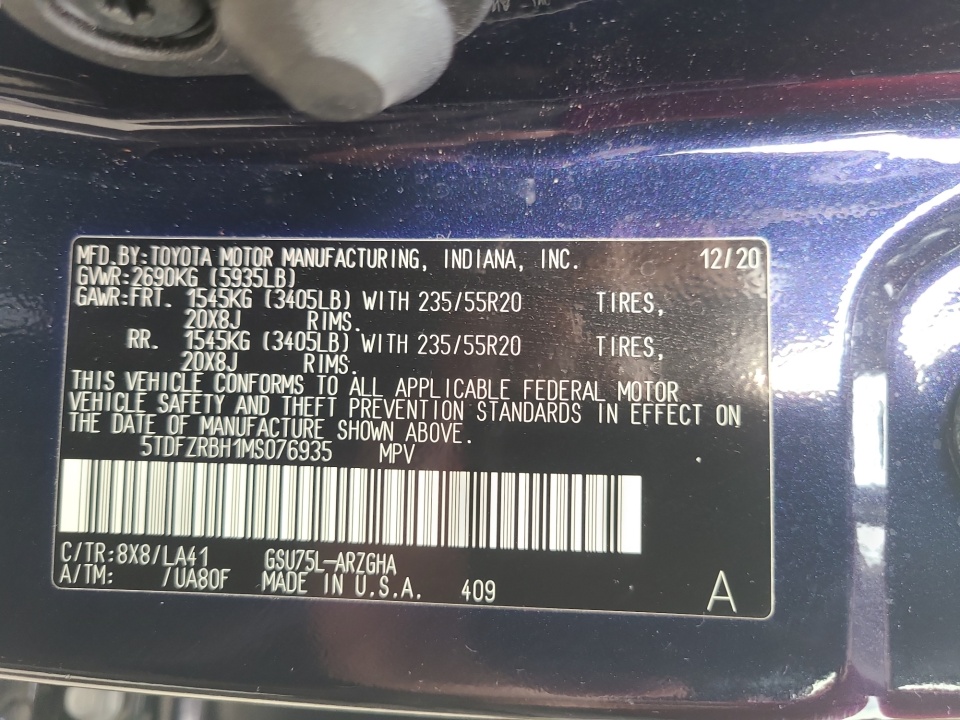 Used 2021 Toyota Highlander SUV