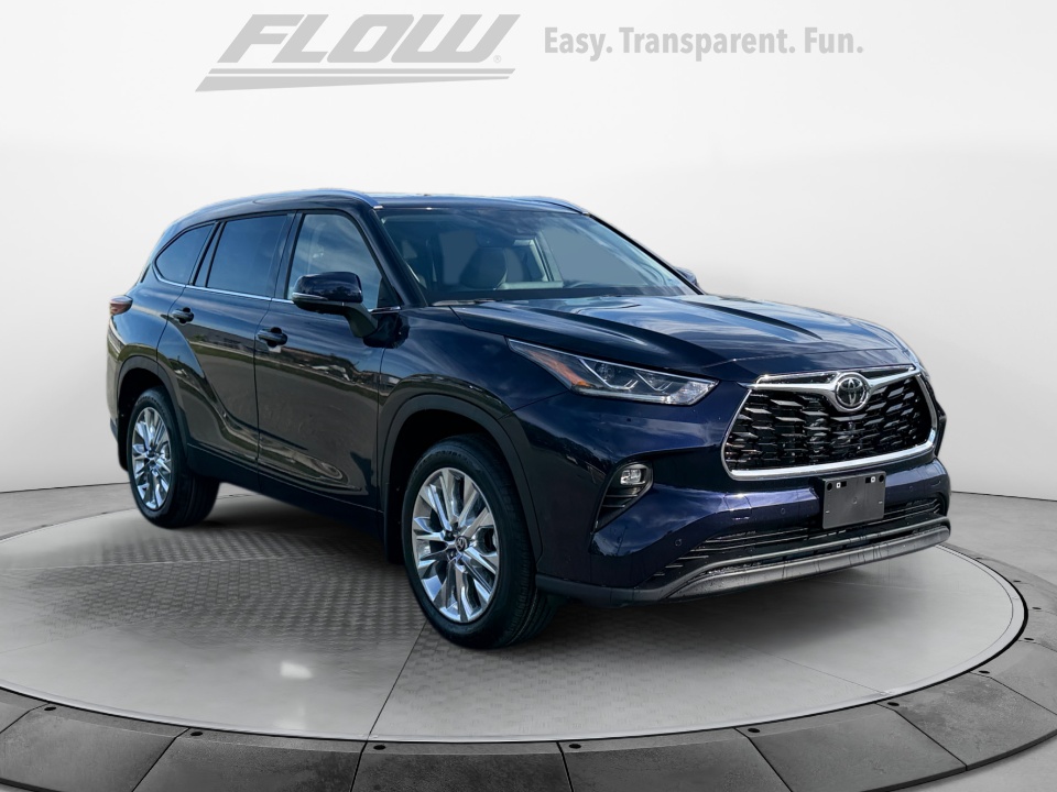 Blue 2026 Toyota Highlander SUV / Crossover All-Wheel Drive Automatic