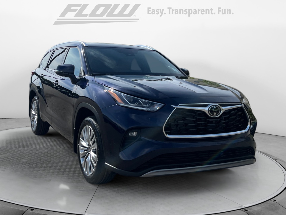 new 2026 Toyota Highlander Platinum