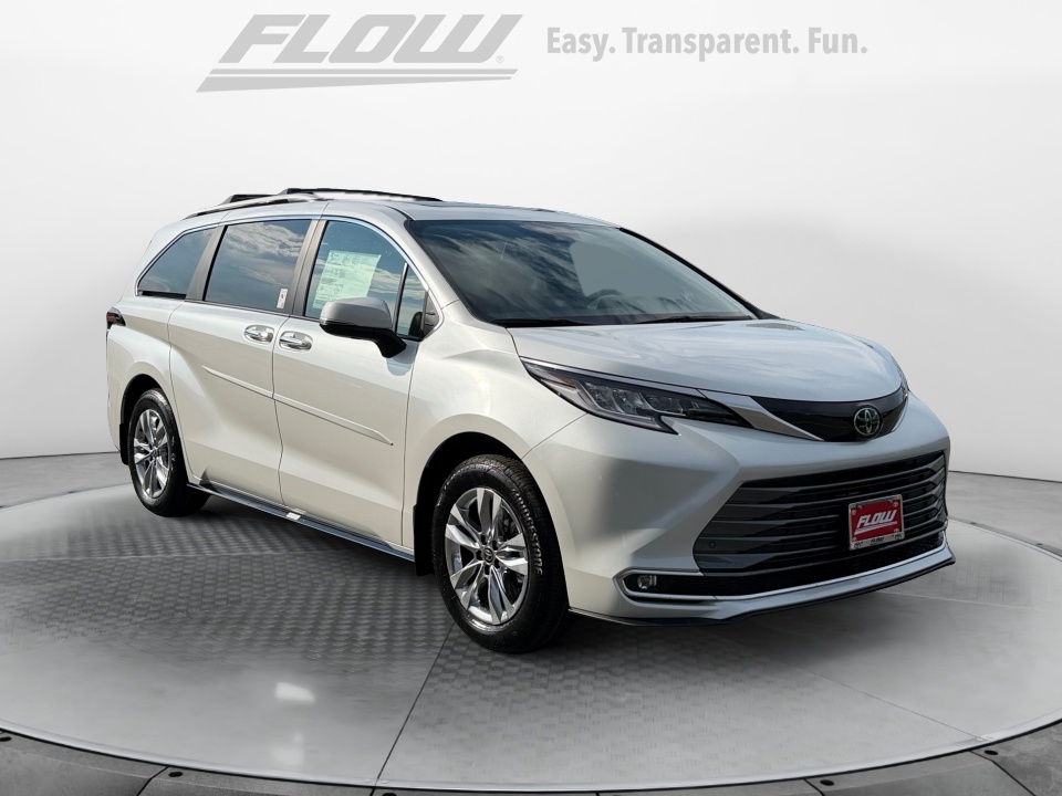 White 2026 Toyota Sienna Minivan All-Wheel Drive Automatic