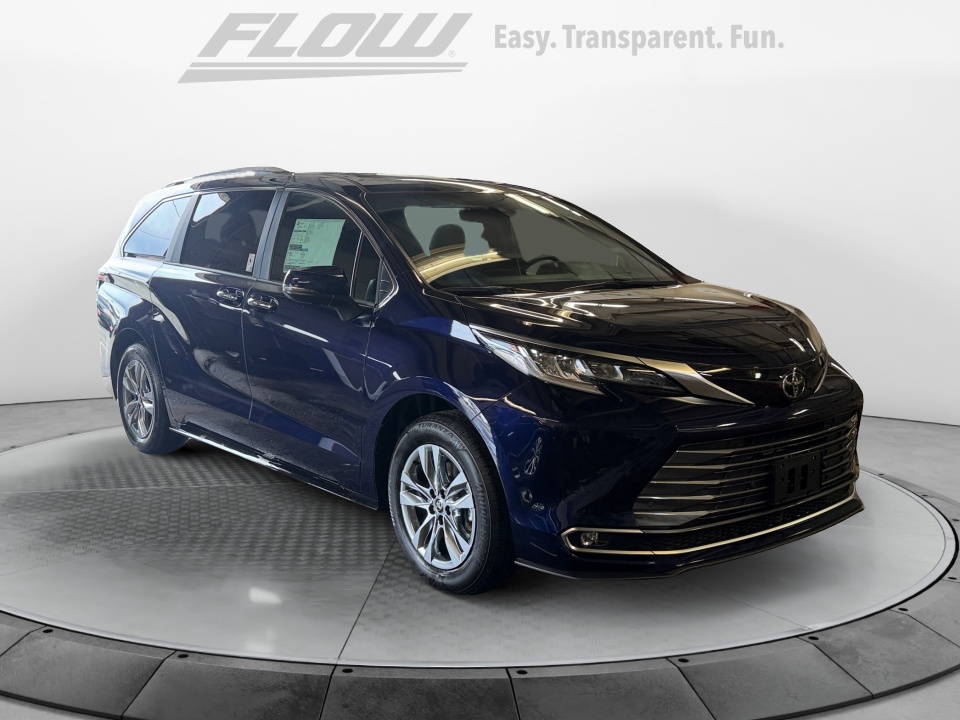 Blue 2026 Toyota Sienna Minivan All-Wheel Drive Automatic