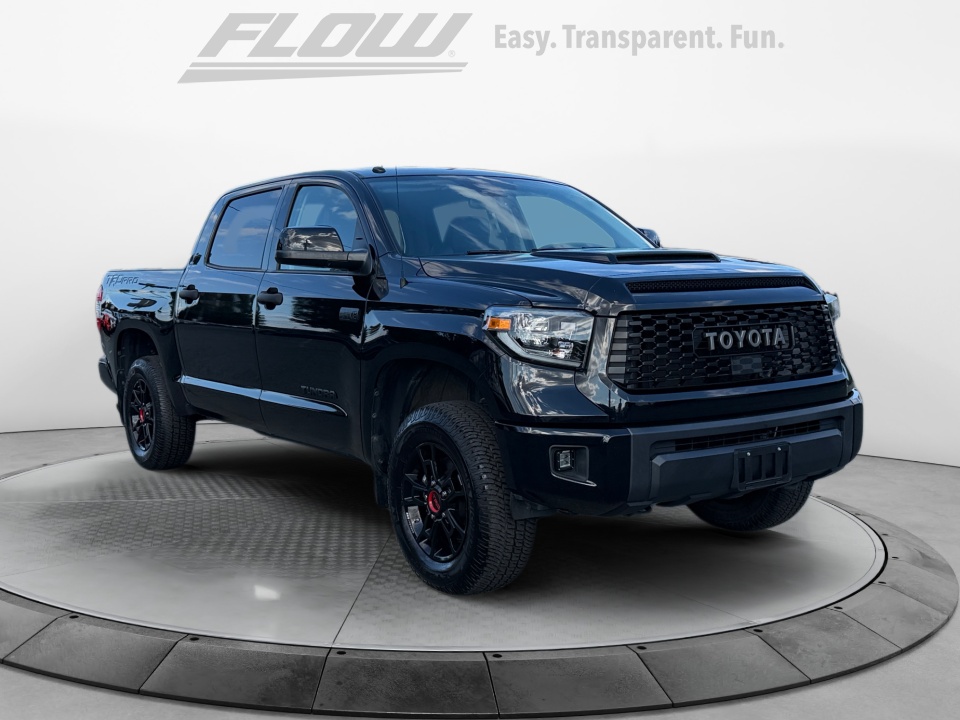 Black 2019 Toyota Tundra Pickup Truck Four-Wheel Drive Automatic
