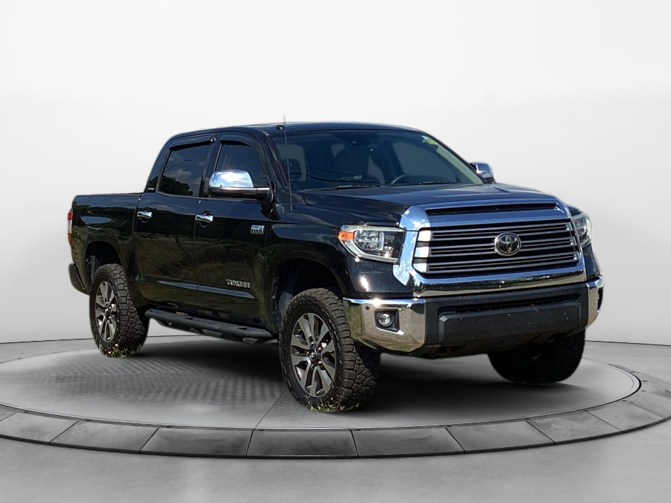 Black 2019 Toyota Tundra Pickup Truck Four-Wheel Drive Automatic