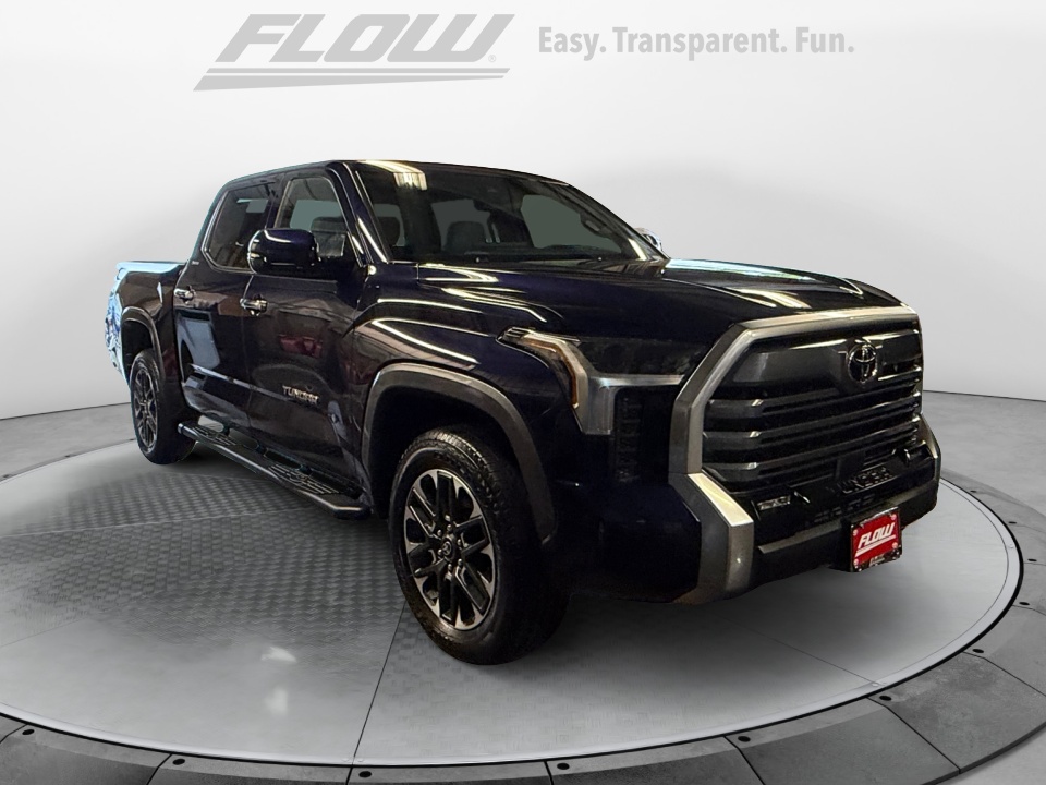 Blue 2026 Toyota Tundra Pickup Truck Four-Wheel Drive Automatic