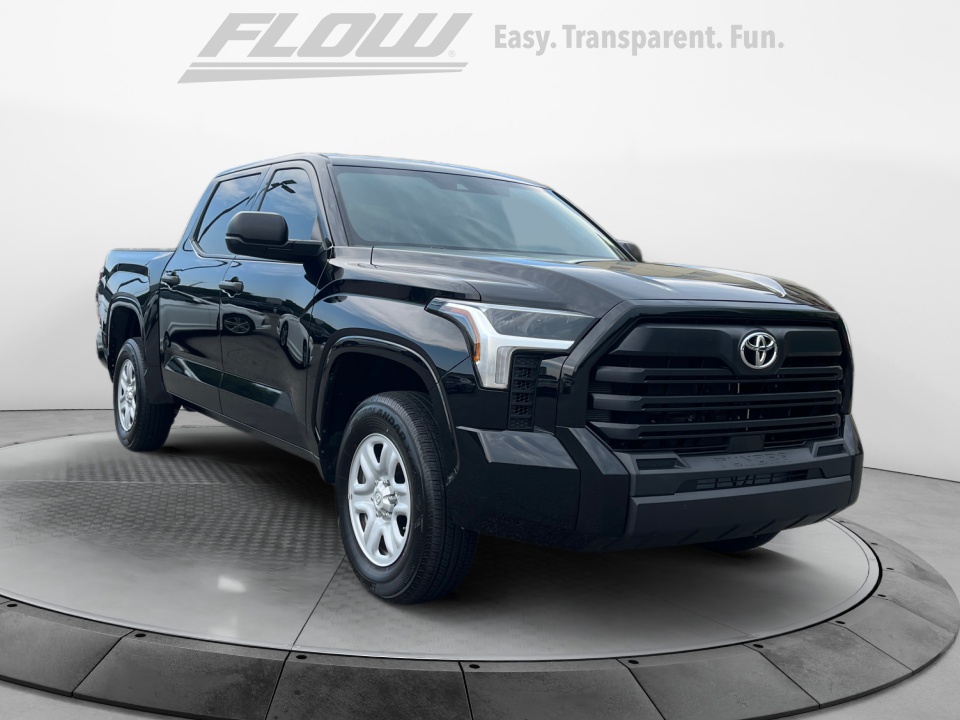 Black 2025 Toyota Tundra Pickup Truck Four-Wheel Drive Automatic