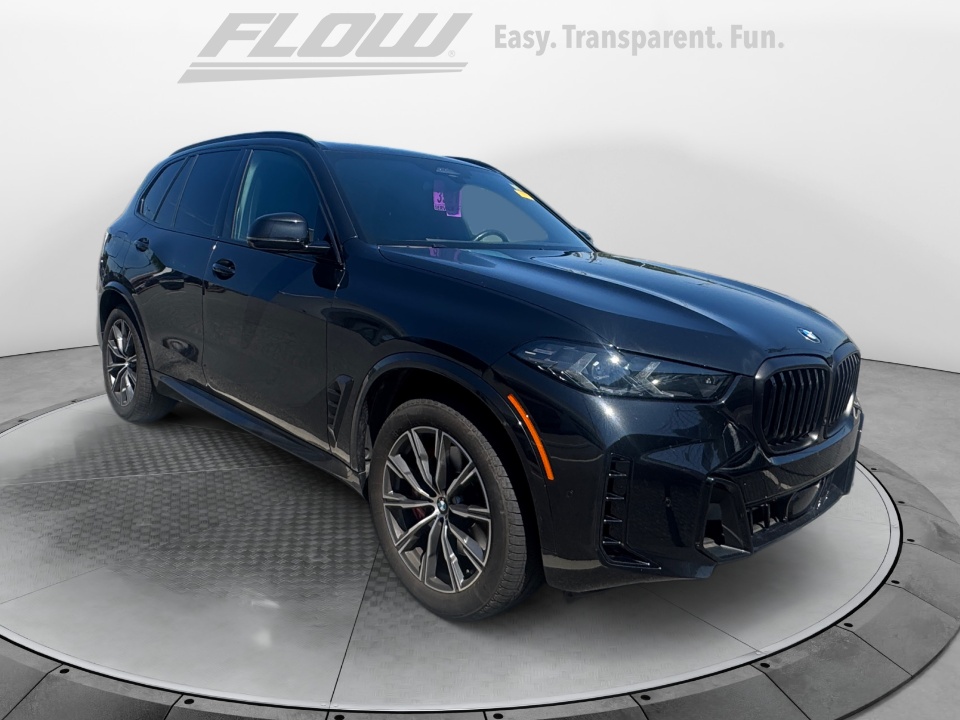 Black 2024 BMW X5 SUV / Crossover All-Wheel Drive Automatic