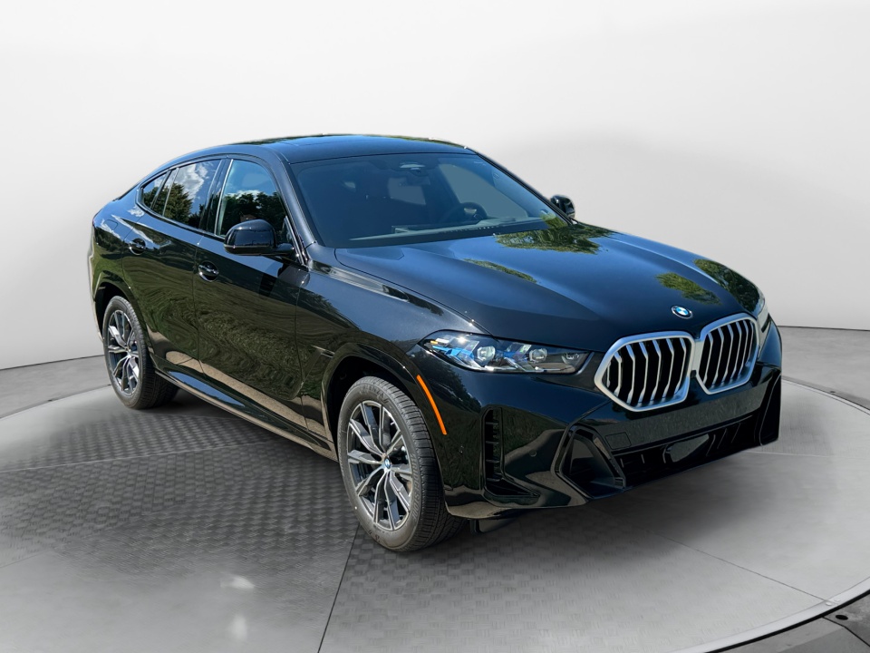 Black 2027 BMW X6 SUV / Crossover All-Wheel Drive Automatic
