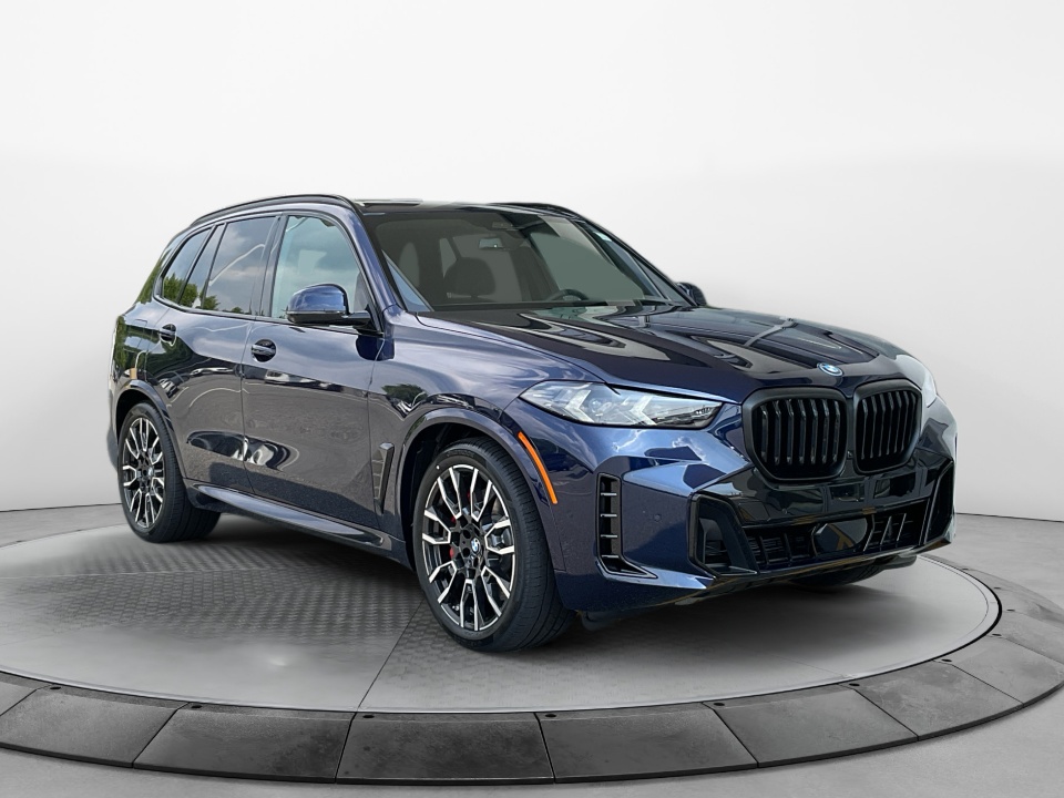 Blue 2026 BMW X5 SUV / Crossover All-Wheel Drive Automatic