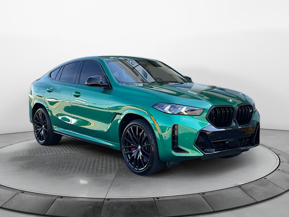 Green 2024 BMW X6 SUV / Crossover All-Wheel Drive Automatic