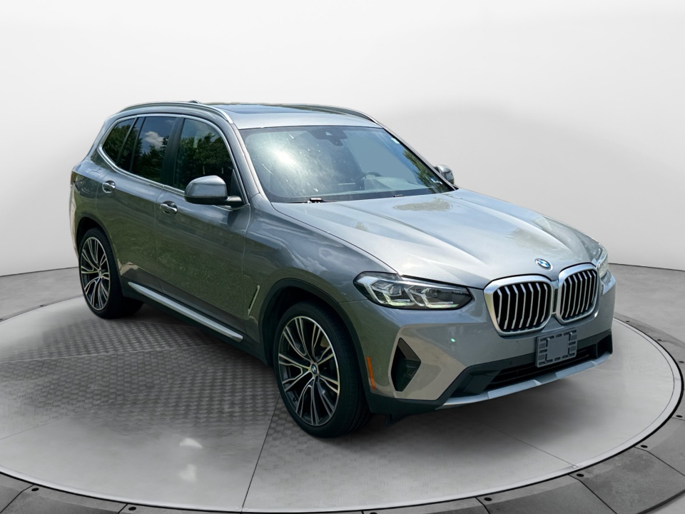Gray 2023 BMW X3 SUV / Crossover All-Wheel Drive Automatic
